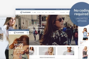 Flatsome 3.18.7破解版多用途响应式WooCommerce电商主题模板